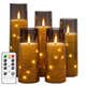 Image for Elevate Your Ambiance with Flameless Flickering Candles, 44% Off Today